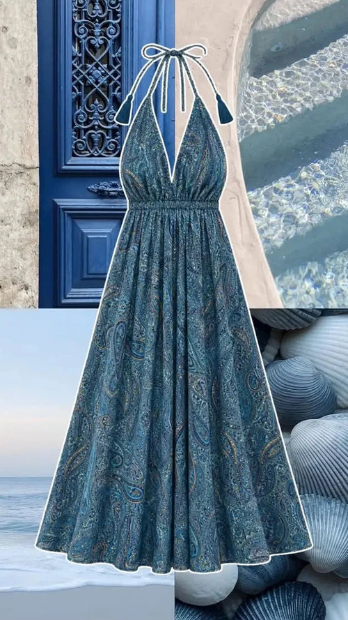 Robe Bohémienne Uni-Taille