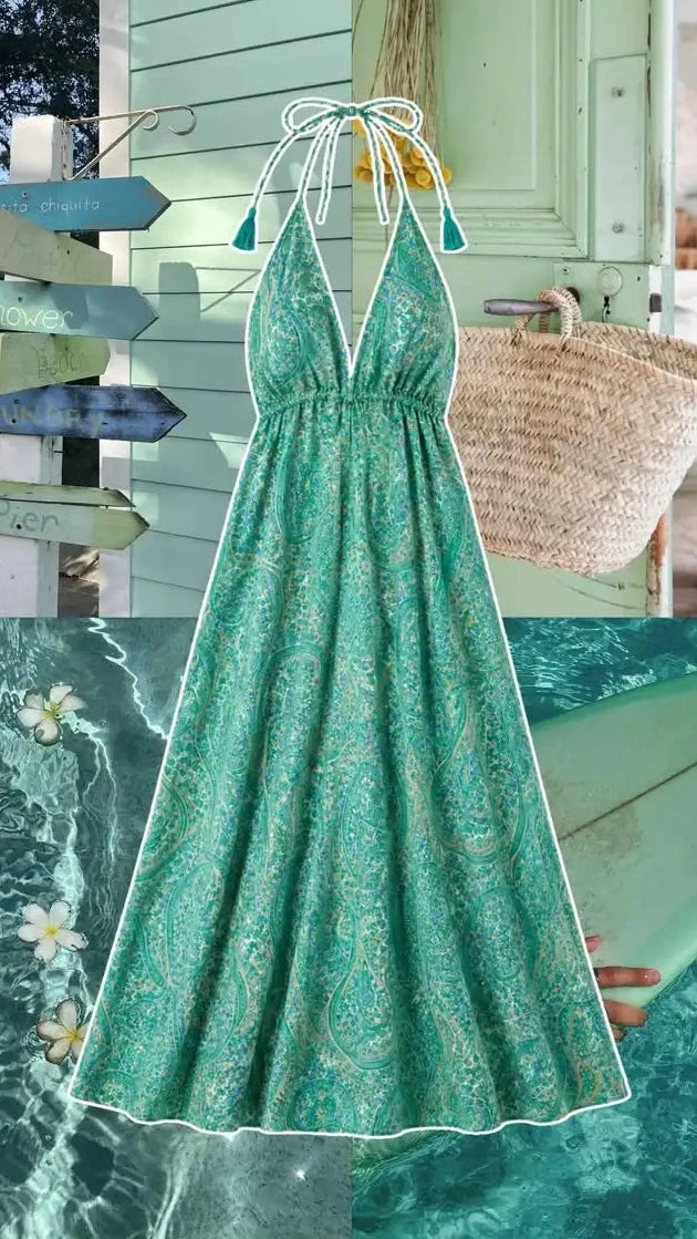 Robe Bohémienne Uni-Taille